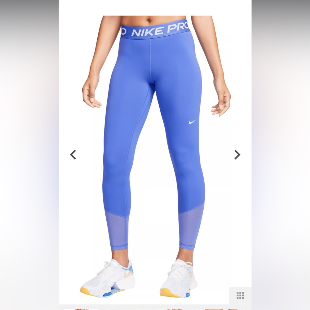 NIKE WOMENS PRO MID-RISE LEGGING - MEDIUM